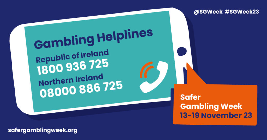 Image outlining the measures being highlighted for Safer Gambling Week 2023 in Ireland and elsewhere